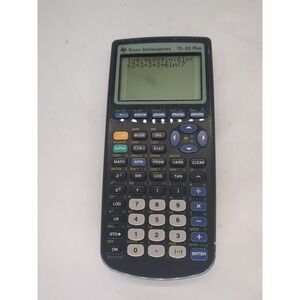 Texas Instruments TI-83 Plus Graphing Calculator No Cover Working, Ad